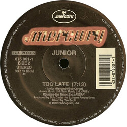 Junior (2) Mama Used To Say / Too Late VINYL 12" USED