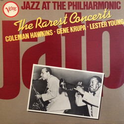 Coleman Hawkins / Gene Krupa / Lester Young The Rarest Concerts Vinyl LP USED