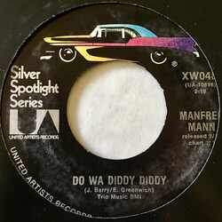 Manfred Mann Do Wa Diddy Diddy / Sha La La USED VINYL 7INCH 45 RPM SINGLE REISSUE