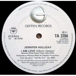 Jennifer Holliday I Am Love VINYL 12" USED