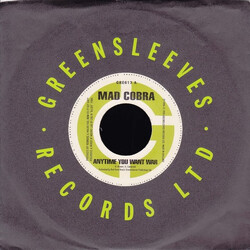 Mad Cobra / Natural Black Anytime You Want War / Bad Man Strength USED VINYL 7INCH
