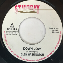 Glen Washington Down Low USED VINYL 7INCH 45 RPM SINGLE