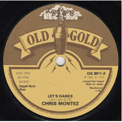 Chris Montez / Lonnie Mack Let's Dance / Memphis USED VINYL 7INCH SINGLE REPRESS STEREO MONO