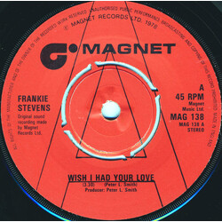 Frankie Stevens Wish I Had Your Love USED VINYL 7INCH 45 RPM SINGLE PROMO