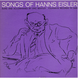 Eric Bentley Songs Of Hanns Eisler - Sung And Accompanied By Eric Bentley Vinyl LP USED