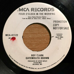 Roy Clark / Clarence "Gatemouth" Brown Four O'Clock In The Morning / Caldonia USED VINYL 7INCH 45 RPM PROMO