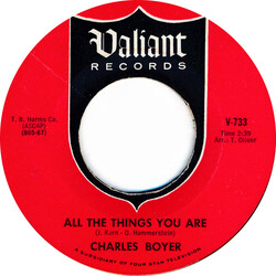 Charles Boyer All The Things You Are / I Believe USED VINYL 7INCH 45 RPM