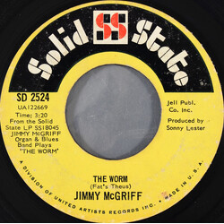 Jimmy McGriff The Worm USED VINYL 7INCH 45 RPM SINGLE STYRENE