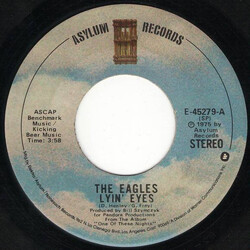 Eagles Lyin' Eyes USED VINYL 7INCH 45 RPM