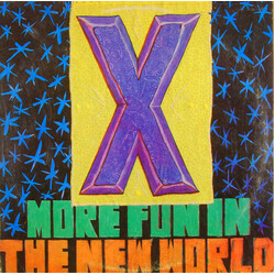 X (5) More Fun In The New World Vinyl LP USED