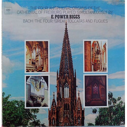 E. Power Biggs / Johann Sebastian Bach The Four "Great" Toccatas And Fugues Vinyl LP USED