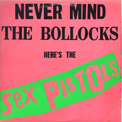 Sex Pistols Never Mind The Bollocks Here's The Sex Pistols Vinyl LP USED