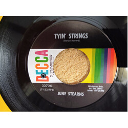 June Stearns Tyin' Strings USED VINYL 7INCH 45 RPM