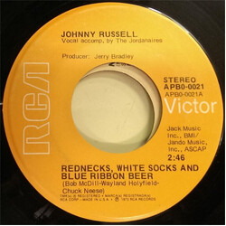 Johnny Russell (2) Rednecks, White Socks And Blue Ribbon Beer USED VINYL 7INCH SINGLE