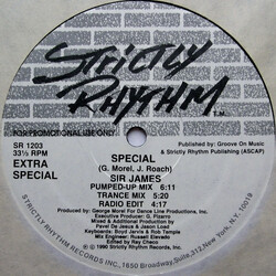Sir James Special USED VINYL 12INCH 33 S RPM PROMO