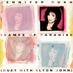 Jennifer Rush / Elton John Flames Of Paradise USED VINYL 12INCH 33 S RPM