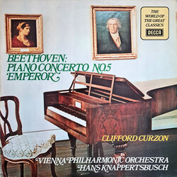 Ludwig van Beethoven / Clifford Curzon / Wiener Philharmoniker / Hans Knappertsbusch Piano Concerto No.5 'Emperor' Vinyl LP USED