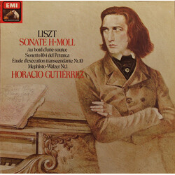 Franz Liszt / Horacio Gutiérrez Sonate H-Moll Vinyl LP USED