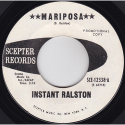 Instant Ralston Mariposa Vinyl 7" USED