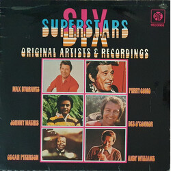 Various Six Superstars Vinyl LP USED