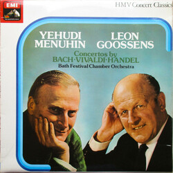 Johann Sebastian Bach / Antonio Vivaldi / Georg Friedrich Händel / Yehudi Menuhin / Leon Goossens / Bath Festival Chamber Orchestra Concertos By Bach 