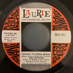 The Chiffons Tonight I'm Gonna Dream USED VINYL 7INCH 45 RPM SINGLE PROMO