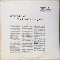 The John Coltrane Quartet Africa/Brass Vinyl LP USED