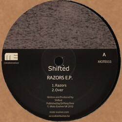 Shifted Razors E.P. USED VINYL 12INCH 33 S RPM EP
