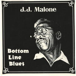 J.J. Malone Bottom Line Blues Vinyl LP USED