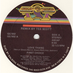 First Choice Love Thang VINYL 12" USED