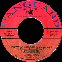 Twilight 22 Electric Kingdom VINYL 7" USED