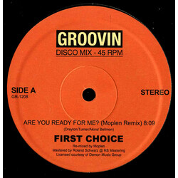First Choice Are You Ready For Me? USED VINYL 12INCH 33 S RPM 45 RPM
