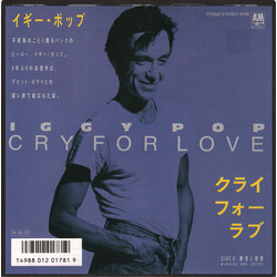 Iggy Pop Cry For Love USED VINYL 7INCH 45 RPM SINGLE STEREO