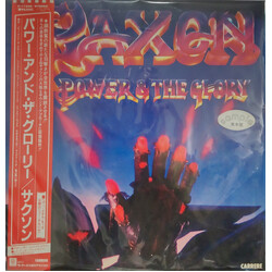 Saxon Power & The Glory Vinyl LP USED