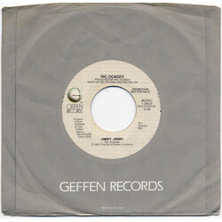 Ric Ocasek Jimmy Jimmy Vinyl 7" USED