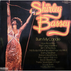 Shirley Bassey Burn My Candle Vinyl LP USED
