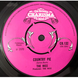 The Nice Country Pie USED VINYL 7INCH 45 RPM SINGLE