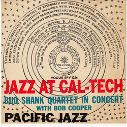 Bud Shank Quartet Jazz At Cal-Tech USED VINYL 7INCH 45 RPM EP