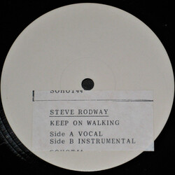 Steve Rodway Keep On Walking USED VINYL 12INCH 45 RPM WHITE LABEL