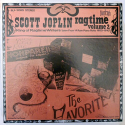 Scott Joplin Ragtime Volume 2 Vinyl LP USED