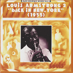 Louis Armstrong Back In New York (1935) Vinyl LP USED