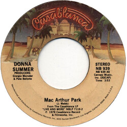 Donna Summer Mac Arthur Park USED VINYL 7INCH 45 RPM SINGLE