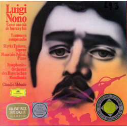 Luigi Nono Como Una Ola De Fuerza Y Luz / Y Entonces Comprendió Vinyl LP USED