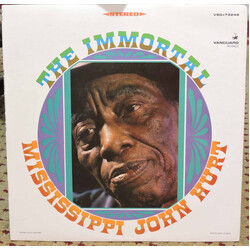 Mississippi John Hurt The Immortal Mississippi John Hurt Vinyl LP USED