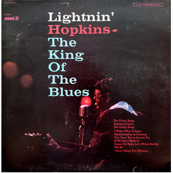 Lightnin' Hopkins The King Of The Blues Vinyl LP USED