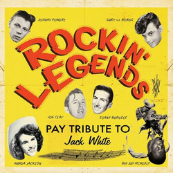 Various Rockin' Legends Pay Tribute To Jack White Vinyl LP USED