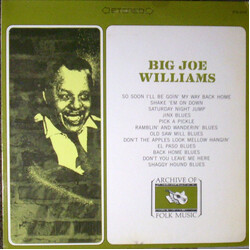 Big Joe Williams Big Joe Williams Vinyl LP USED