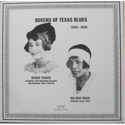 Bessie Tucker / Ida May Mack Queens Of Texas Blues (1928-1929) Vinyl LP USED