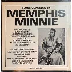 Memphis Minnie Blues Classics by Memphis Minnie Vinyl LP USED
