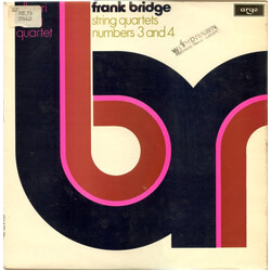 Frank Bridge / The Allegri String Quartet String Quartets Numbers 3 And 4 Vinyl LP USED